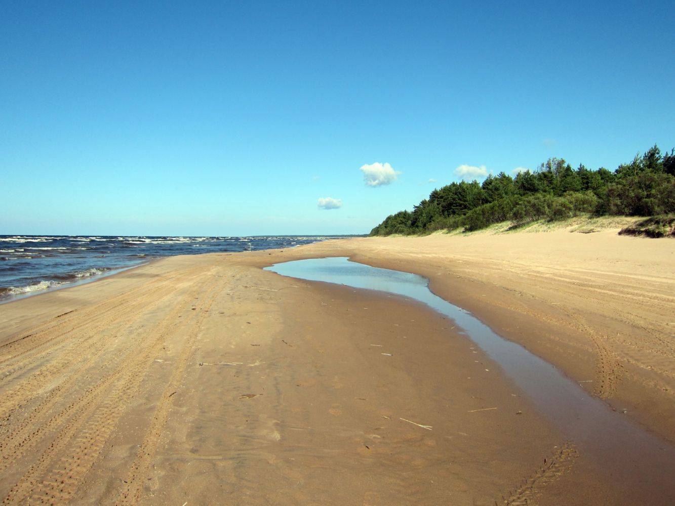 ладожский пляж